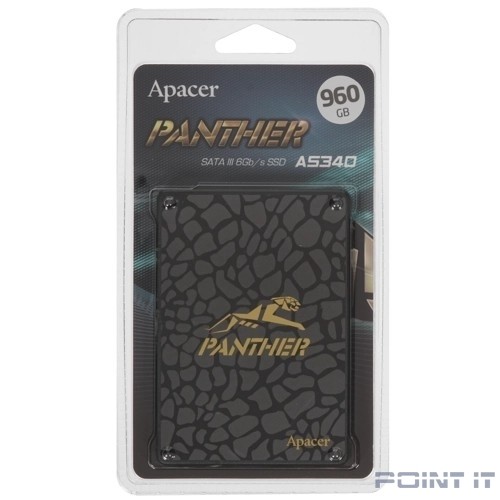 SSD жесткий диск SATA 2.5" 960GB AP960GAS340G-1 APACER