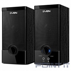 SVEN SPS-603 черный {USB-порт ПК, ноутбука или адаптер 5V DC}