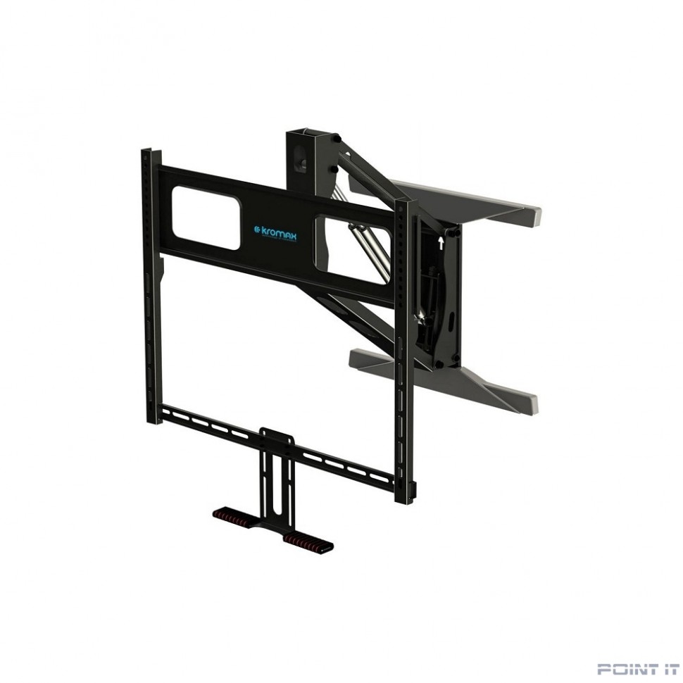 Kromax ATLANTIS-99 черный 40"-65" макс.35кг настенный поворот и наклон верт.перемещ.