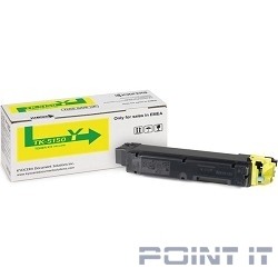 Kyocera-Mita TK-5150Y Тонер-картридж, Yellow {P6035cdn/M6x35cidn (10000стр.)}