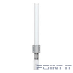UBIQUITI AMO-2G10 Антенна внешняя всенаправленная MIMO 2x2, 10 дБ, 2,35-2,55 ГГц, 360°x12°, 2* RP-SMA (волны вертикальные/горизонтальные)