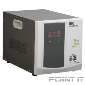Iek IVS26-1-05000 Стабилизатор напряжения переносной серии Ecoline 5 кВА IEK