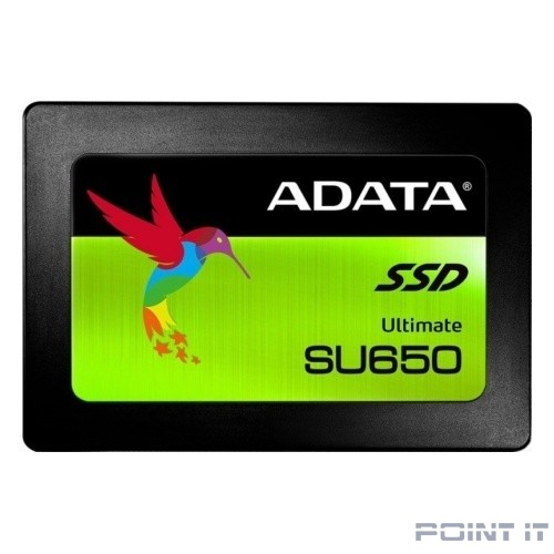 SSD жесткий диск SATA2.5" 960GB NAND FLASH ASU650SS-960GT-R ADATA