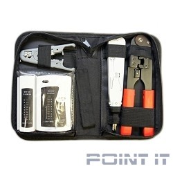 5bites TK030 Набор инструментов , клещи LY-T210C 8p8c, LY-T2020 Krone, нож LY-501C, тестер кабеля LY-CT005