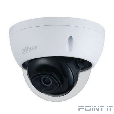 DAHUA DH-IPC-HDBW1830EP-0280B-S6 Уличная купольная IP-видеокамера 8Мп, 1/2.7” CMOS, объектив 2.8мм, ИК-подсветка до 30м, IP67, IK10, корпус: металл