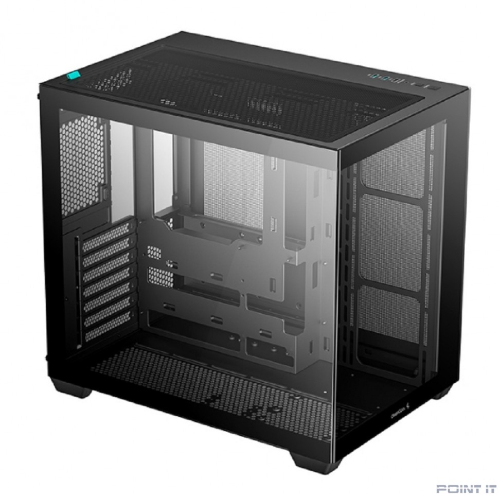 Корпус MiniTower Deepcool CG530 Black (ATX, без БП, 2*USB3.0 Type-A+USB2.0 Type-A) (R-CG530-BKNDA0-G-1)