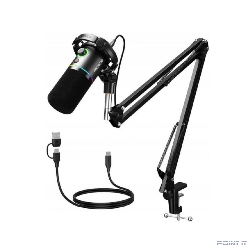 Микрофон MAONO PD200XS черный