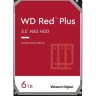 Жесткий диск SATA 6TB 6GB/S 256MB RED PLUS WD60EFPX WDC