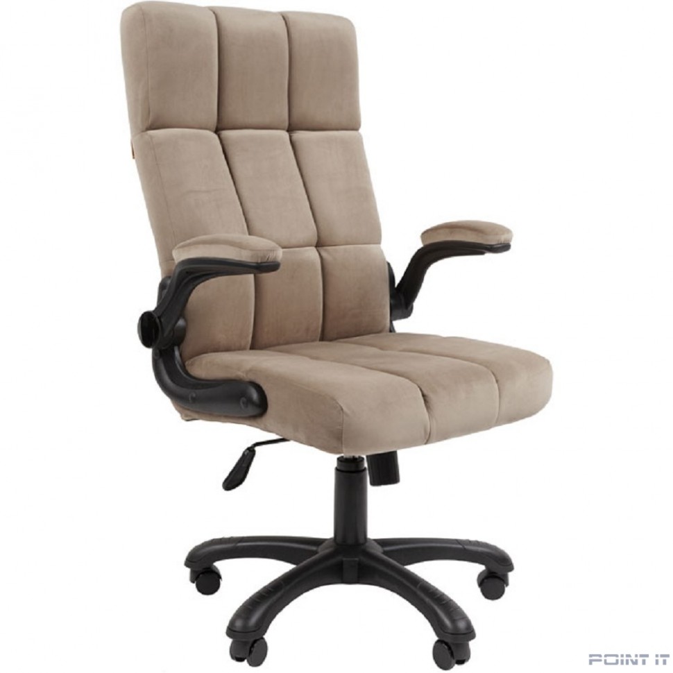 Кресло Chairman Home 444 Россия ткань Т-10 бежевый (7145193)