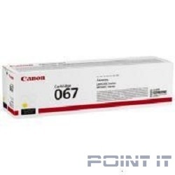 Canon Cartridge 067Y 5099C002 тонер-картридж для i-SENSYS LBP631CW LBP631, LBP633Cdw LBP633, MF651Cw MF651, MF655Cdw MF655, MF657Cdw MF657, Yellow