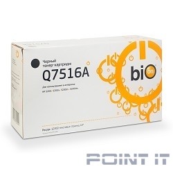 Bion Q7516A Картридж для HP LJ 5200, 12 000 страниц [Бион]