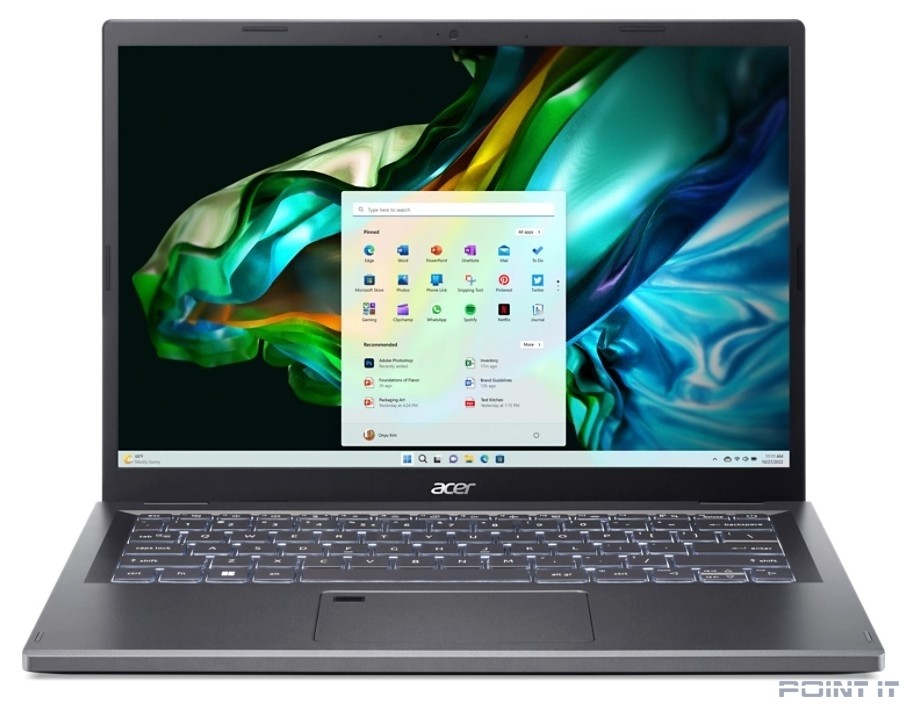 Ноутбук Acer Aspire 5 14A514-56M [NX.KH7CD.006] Iron 14" {WUXGA i7-1355U/16Gb/SSD512Gb/Win11}