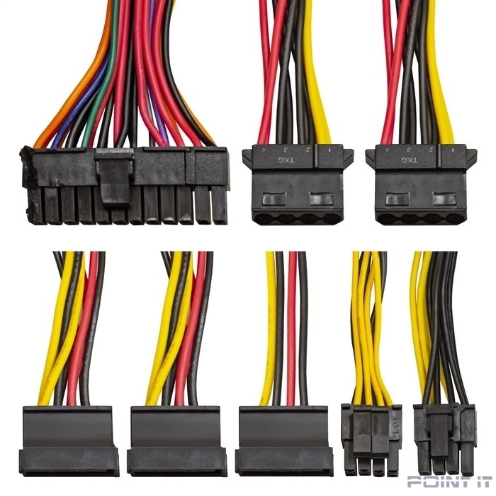 Exegate EX292562RUS Блок питания 250W ExeGate F250AS (Flex ATX, for ITX case, APFC, КПД 80% (80 PLUS), 4cm fan, 24pin, (4+4)pin, PCI-E, 3xSATA, 2xIDE)