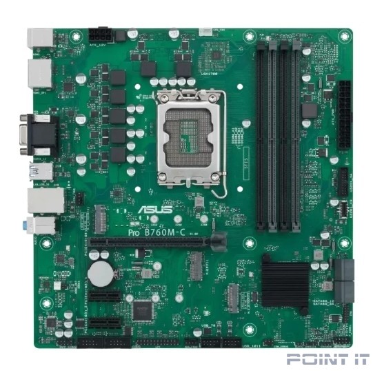 Материнская плата ASUS PRO B760M-C-CSM, LGA 1700, Intel B660, mATX, Ret