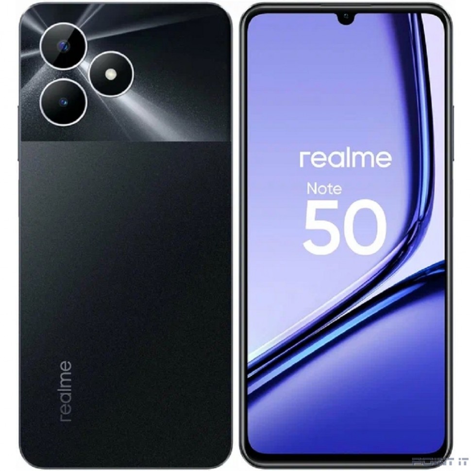 Realme RMX3834 Note 50 4GB/128GB черный