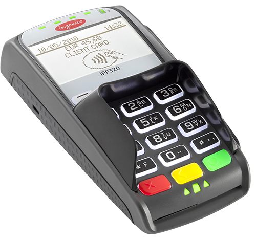 Комплект ОТЛИЧНЫЙ БЕЗНАЛИЧНЫЙ с пин падом Ingenico IPP320 CTLS, ETH, банк ВТБ24