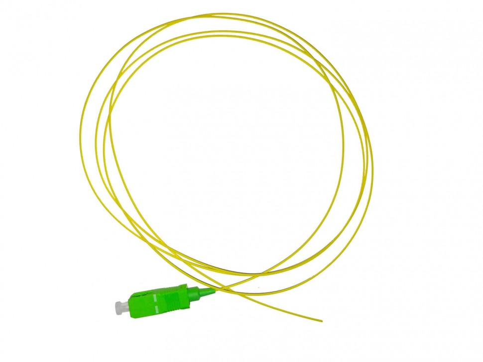 Пигтейл SC/APC SM 0.9мм 9/125, 1.5м LSZH