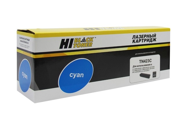 Тонер-картридж Hi-Black (HB-TN-423C) для Brother HL-L8260CDW/8360/MFC L8690CDW, C, 4K