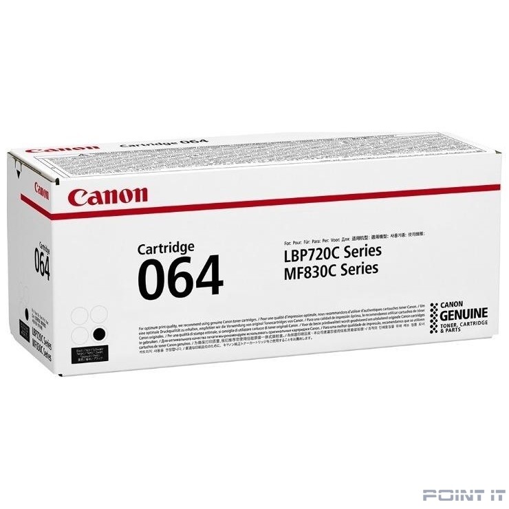 Canon Тонер-картридж/ CRG 064 BK 4937C001