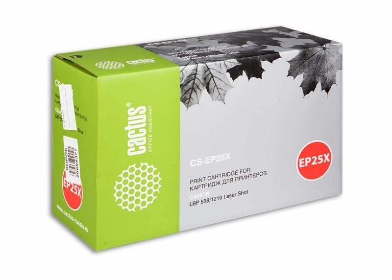 Картридж BLACK /LBP558/1210 3.5K CS-EP25X CACTUS