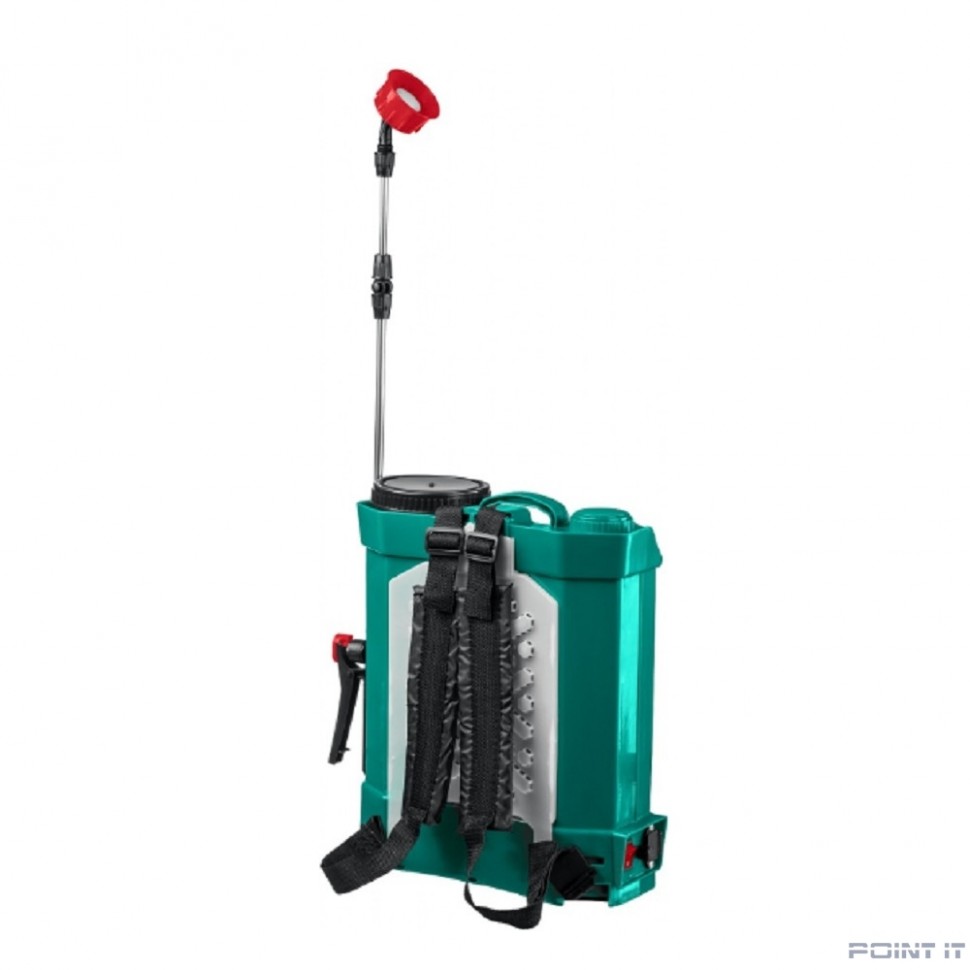 Опрыскиватель Зубр ОПС-12, аккумуляторный, ранцевый, 12л, зеленый