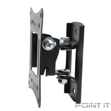 REXANT Кронштейн для телевизора 10"-27", наклонно-поворотный чёрный {10"-27" Максимальная нагрузка: 15 кг VESA: 75х75, 100х100 мм}