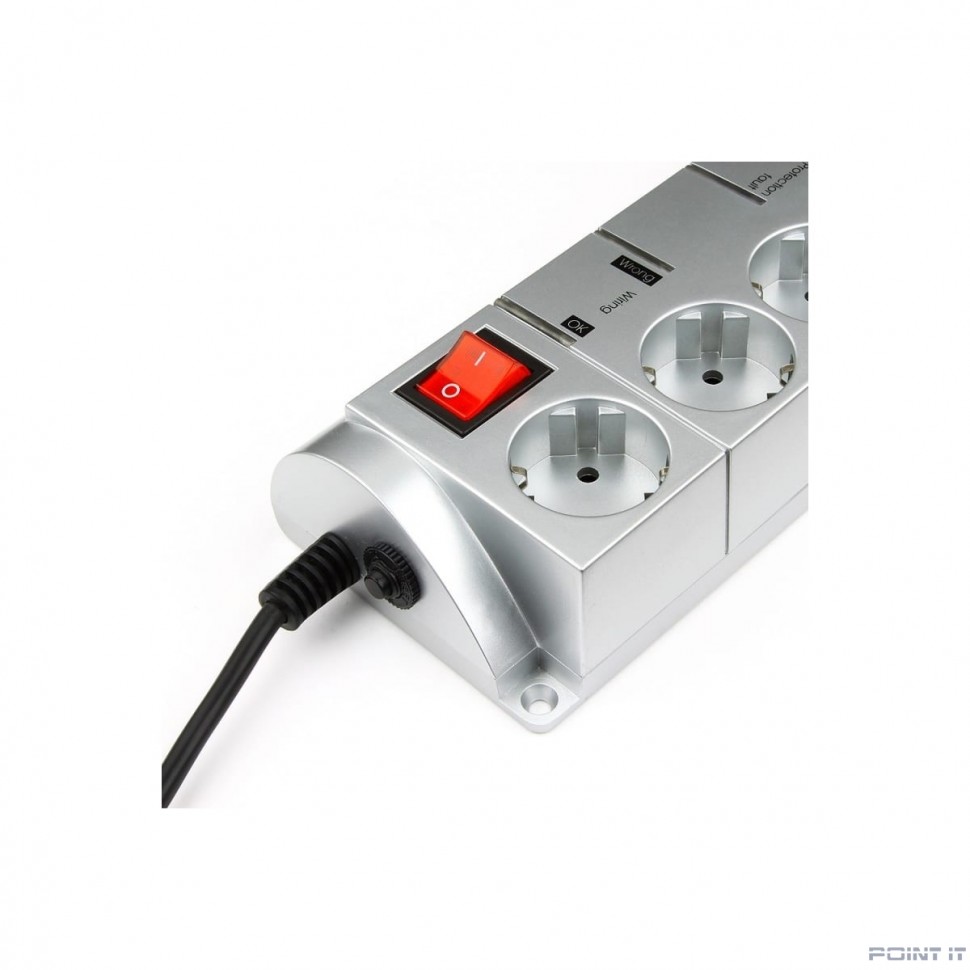 Energenie Сетевой фильтр (SISN-SILVER-10),серебристый