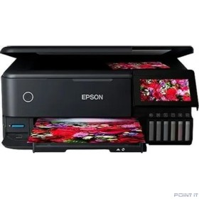 МФУ струйный Epson EcoTank L8160 цветная печать, A4, с СНПЧ, цвет черный [c11cj20503]