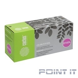 MLT-D103L_CACTUS Картридж CACTUS (CS-D103L) для принтеров SAMSUNG SCX-4728FD, ML-2955ND/2955DW, 2500 стр