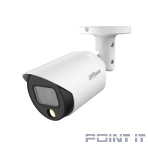 DAHUA DH-HAC-HFW1239TP-A-LED-0280B-S2 Уличная цилиндрическая HDCVI-видеокамера Full-color Starlight 2Мп, 1/2.8” CMOS, объектив 2.8мм, LED 20м, IP67, корпус: металл, пластик