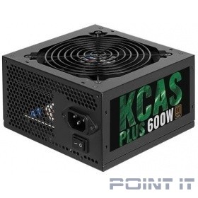 Aerocool 600W RTL KCAS-600 PLUS { 80+ bronze (24+4+4pin) APFC 120mm fan 7xSATA RTL}