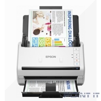 Сканер EPSON WorkForce DS-530II (B11B261401) {, A4, протяжной, 600dpi, 35 стр. / мин, USB3.0, DADF}