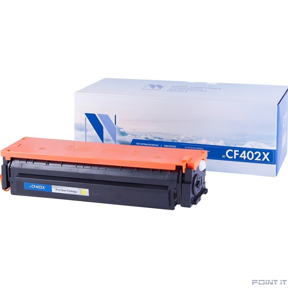 NV Print CF402XY Картридж для HP Laser Jet Pro M252dw/M252n/M274n/M277dw/M277n (2300k) Yellow