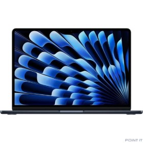 Ноутбук Apple MacBook Air 13-inch 2025 [MC6C4RU/A] Midnight 13.6&quot; Liquid Retina {(2560x1600) M4 10C CPU 10C GPU/24GB/512GB SSD} (A3240 РФ)
