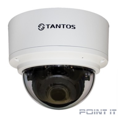 Tantos TSi-Ve25VPA 2.8-12 мм, угол обзора по горизонтали 98-32, F=1.4, 1920х1080, 30 к/с, От 64 до 8192 кбит/с,