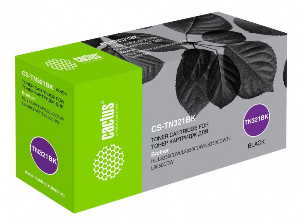 Картридж BLACK /HL-L8250CDN 2.5K CS-TN321BK CACTUS