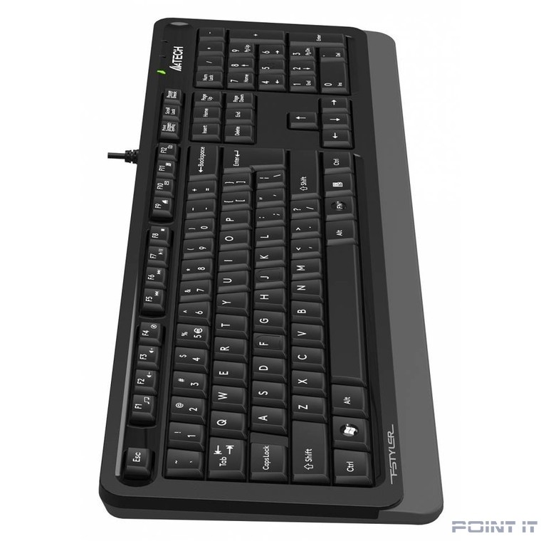 Клавиатура A4Tech Fstyler FKS10 черный/серый USB