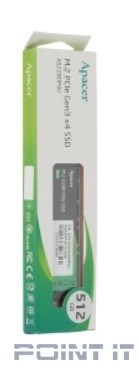 SSD жесткий диск M.2 PCIE 512GB AP512GAS2280P4U-1 APACER