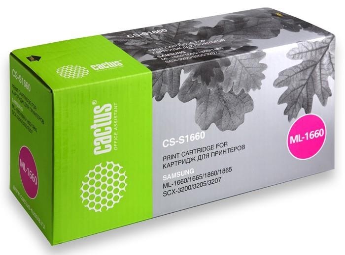 Картридж BLACK /ML-1660/1665 1.5K CS-S1660S CACTUS