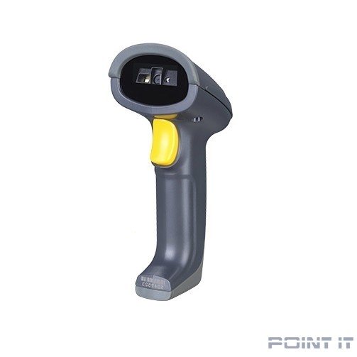 Mindeo MD6600AT-HD Сканер ШК (ручной, 2D имидж, серый) USB с автосенсорной подставкой