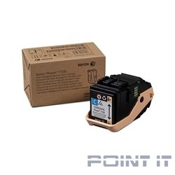 XEROX 106R02606 Phaser 7100 Standard Capacity Cyan Toner Cartridge (4.5K)