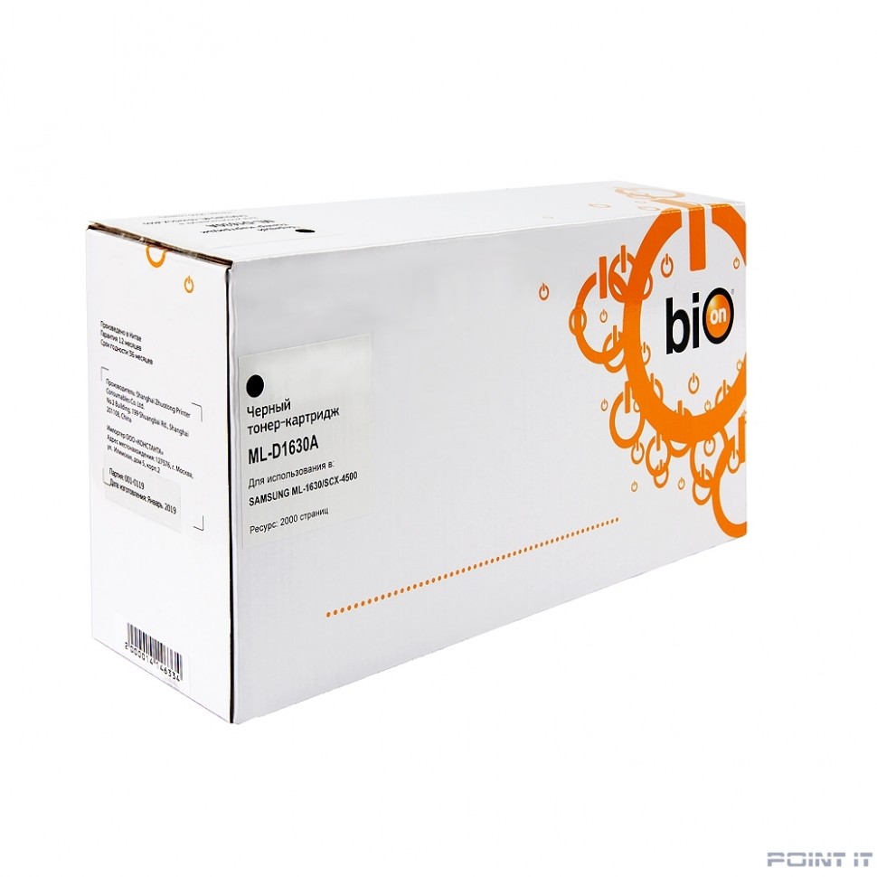 Bion ML-D1630A Картридж для принтеров SAMSUNG ML-1630, SCX-4500 2000 страниц [Бион]