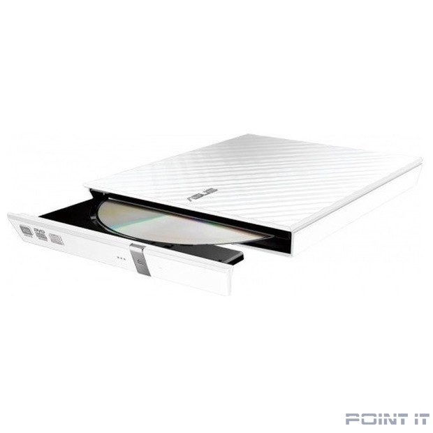 ASUS White Slim Ret. Karim Rashid Collection SDRW-08D2S-U LITE, USB, Белый 90-DQ0436-UA221KZ