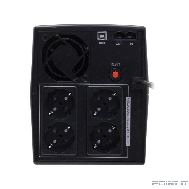 CyberPower UT2200EG ИБП {Line-Interactive, Tower, 2200VA/1320W USB/RJ11/45/USB charger A/C (4 EURO) NEW, 12В/9 Ач х 1}