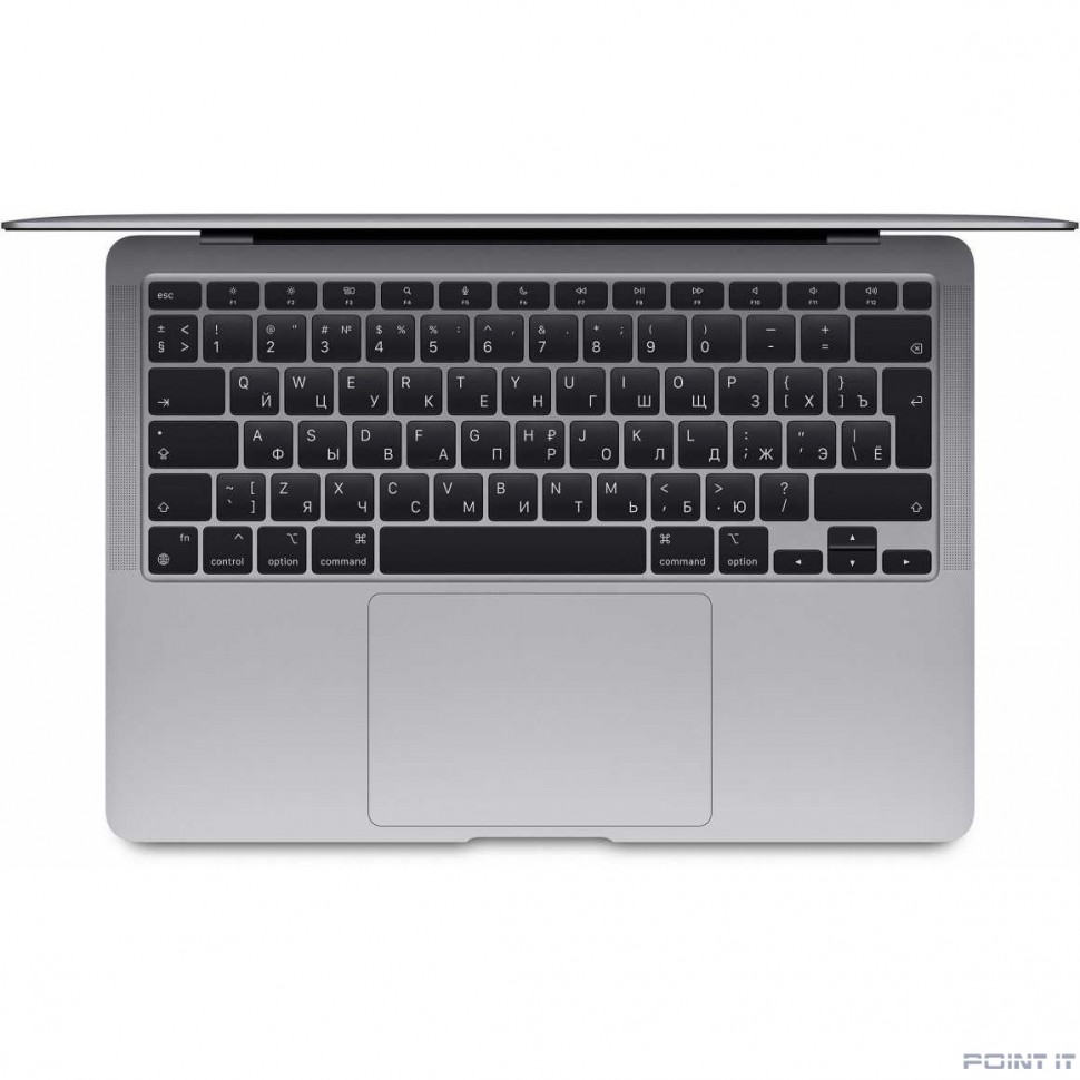 Ноутбук Apple MacBook Air 13 Late 2020 [MGN63LL/A] (КЛАВ.РУС.ГРАВ.) Space Grey 13.3'' Retina {(2560x1600) M1 8C CPU 7C GPU/8GB/256GB SSD/нужен переходник арт.11007065} (A2337 США)