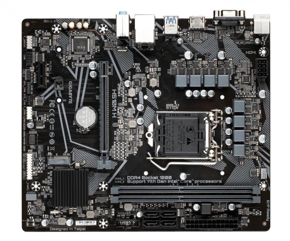 Материнская плата H470 S1200 MATX H510M K V2 GIGABYTE