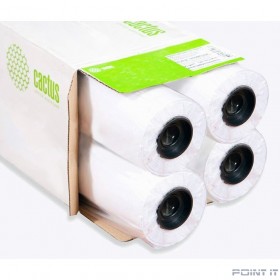 Бумага Cactus CS-LFP90-914457-4 36&quot;(A0) 914мм-45.7м/90г/м2/белый CIE171% втулка:50.8мм (2&quot;) (упак.:4рул)