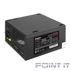 Exegate EX260643RUS Блок питания 600W Exegate 600PPE, ATX, black, APFC, 12cm, 24p+(4+4)p, PCI-E, 5*SATA, 3*IDE, FDD