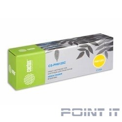 CACTUS 106R01335 Тонер Картридж Cactus CS-PH6125C (106R01335) голубой для Xerox 6125/6125n (1000стр.)
