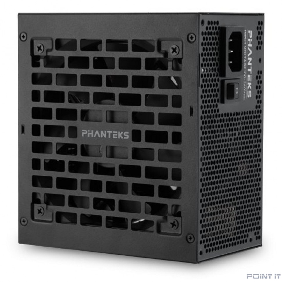 PHANTEKS Блок питания AMP BH 650W (80 Plus Bronze, ATX 3.1, APFC, 120mm Fan, Black) / PH-P650B_BK01
